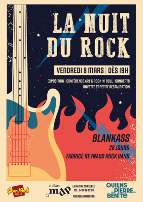 La Nuit du Rock : Blankass, 28 Jours et Fabrice Reynaud Rock Band